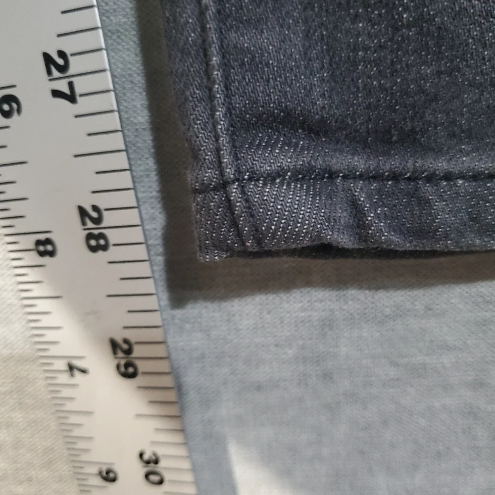 Anlo Jeans Women's 28 Black/dark grey Low Rise Slim Fit Skinny Denim - Picture 6 of 6